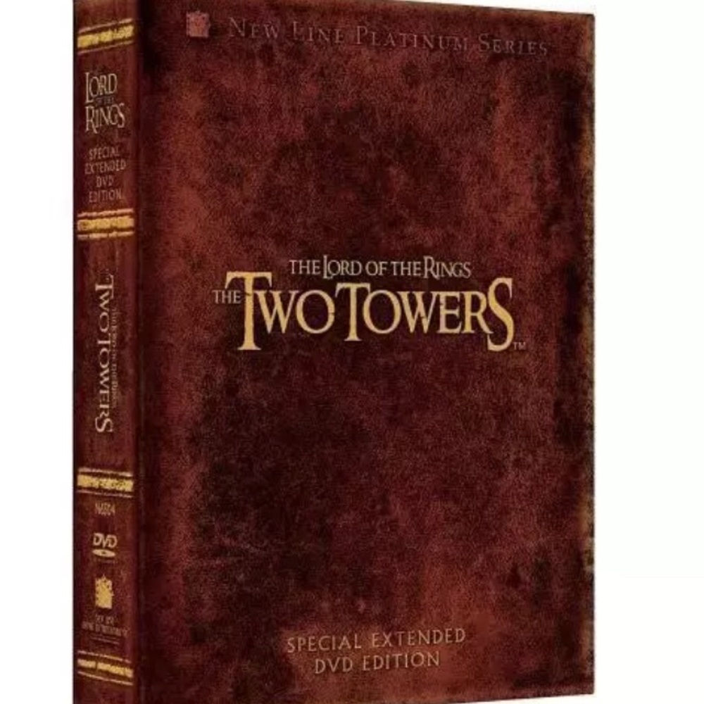*3/$20* LORD OF THE RINGS THE 2 TOWERS. 4 DISC SET, SPECIAL EXTENDED DVD EDITION
